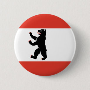 Badge Rond 5 Cm Drapeau de Berlin Bouton