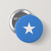 Badge Rond 5 Cm Drapeau de bouton de la Somalie (Devant & derrière)