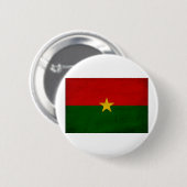 Badge Rond 5 Cm Drapeau de Burkina Faso (Devant & derrière)