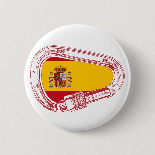 Badge Rond 5 Cm Drapeau de carabinier espagnol (Devant)