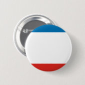 Badge Rond 5 Cm Drapeau de Crimée (Devant & derrière)