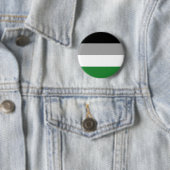 Badge Rond 5 Cm Drapeau de fierté androphile (En situation)