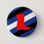 Badge Rond 5 Cm Drapeau de fierté de bottes (Devant)