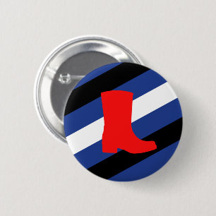 Badge Rond 5 Cm Drapeau de fierté de bottes