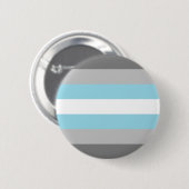Badge Rond 5 Cm Drapeau de fierté demiboy (Devant & derrière)