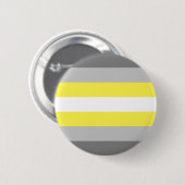Badge Rond 5 Cm Drapeau de fierté demigender (Devant & derrière)