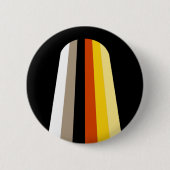 Badge Rond 5 Cm Drapeau de fierté des cheveux longs (Devant)