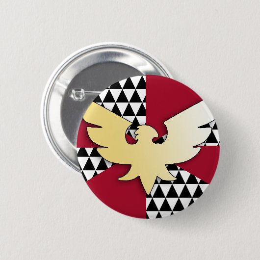 Badge Rond 5 Cm Drapeau de fierté Drag (Devant & derrière)