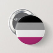 Badge Rond 5 Cm Drapeau de fierté gynéphile (Devant & derrière)