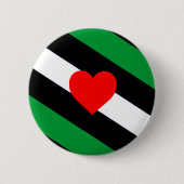 Badge Rond 5 Cm Drapeau de fierté Leather Boi (Devant)