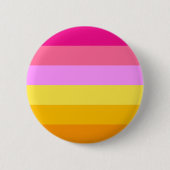 Badge Rond 5 Cm Drapeau de fierté lesbienne (Aube) (Devant)