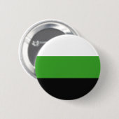 Badge Rond 5 Cm Drapeau de fierté Neutrois (Devant & derrière)