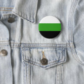 Badge Rond 5 Cm Drapeau de fierté Neutrois (En situation)