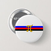 Badge Rond 5 Cm Drapeau de fierté polyamour (Devant & derrière)