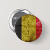 Badge Rond 5 Cm Drapeau de la Belgique (Devant & derrière)