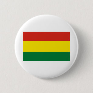 Badge Rond 5 Cm Drapeau de la Bolivie