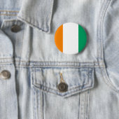 Badge Rond 5 Cm Drapeau de la Côte d'Ivoire (En situation)