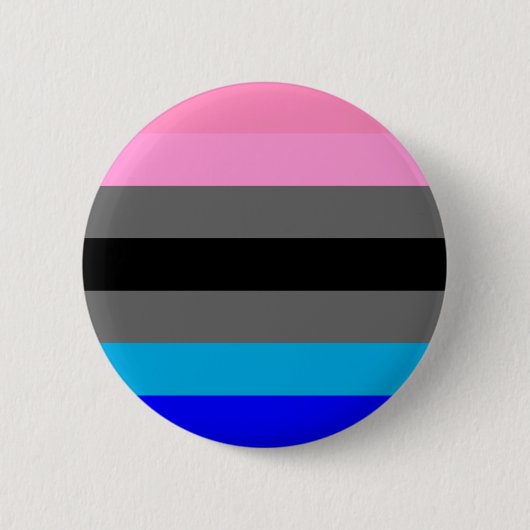 Badge Rond 5 Cm Drapeau de la fierté Ambonec (Devant)