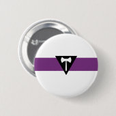 Badge Rond 5 Cm Drapeau de la fierté lesbienne (Devant & derrière)