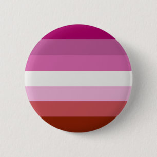 Badge Rond 5 Cm Drapeau de la fierté lesbienne