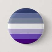Badge Rond 5 Cm Drapeau de la fierté lesbienne (Bouton) (Devant)