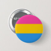 Badge Rond 5 Cm Drapeau de la fierté Pansexual Falln (Devant & derrière)