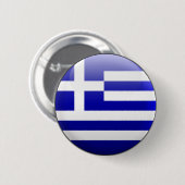 Badge Rond 5 Cm Drapeau de la Grèce (Devant & derrière)