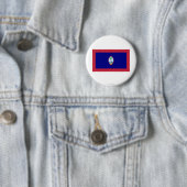 Badge Rond 5 Cm Drapeau de la Guam (En situation)