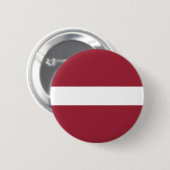 Badge Rond 5 Cm Drapeau de la Lettonie (Devant & derrière)
