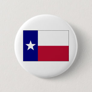 Badge Rond 5 Cm Drapeau de la Lone Star du Texas