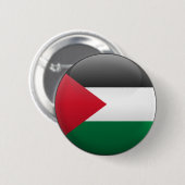 Badge Rond 5 Cm Drapeau de la Palestine (Devant & derrière)