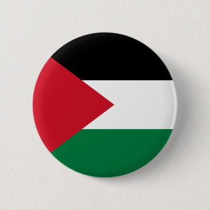 Badge Rond 5 Cm Drapeau de la Palestine
