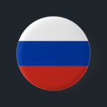Badge Rond 5 Cm Drapeau de la Russie<br><div class="desc">Drapeau patriotique de la Russie.</div>