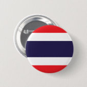 Badge Rond 5 Cm Drapeau de la Thaïlande (Devant & derrière)