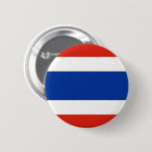 Badge Rond 5 Cm Drapeau de la Thaïlande (Devant & derrière)