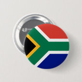 Badge Rond 5 Cm Drapeau de l'Afrique du Sud (Devant & derrière)