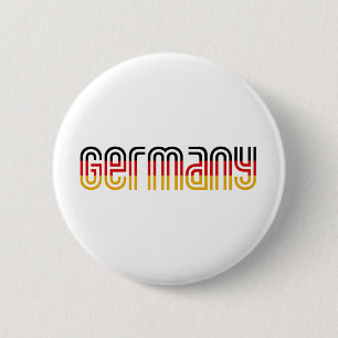 Badge Rond 5 Cm Drapeau de l'Allemagne !