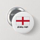 Badge Rond 5 Cm Drapeau de l'Angleterre (Devant & derrière)