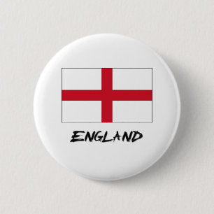 Badge Rond 5 Cm Drapeau de l'Angleterre