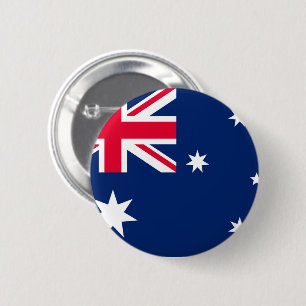 Badge Rond 5 Cm Drapeau de l'Australie