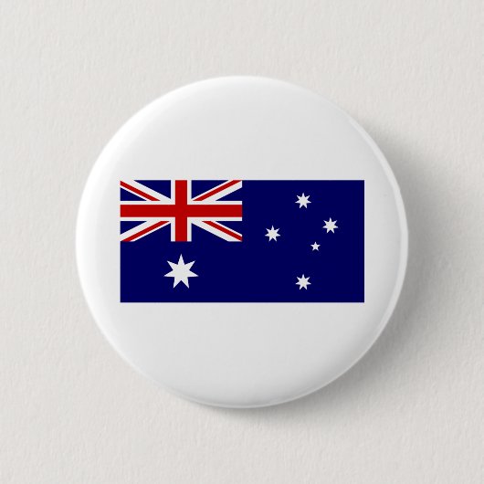 Badge Rond 5 Cm Drapeau de l'Australie (Devant)