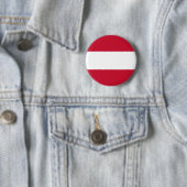 Badge Rond 5 Cm Drapeau de l'Autriche (En situation)