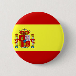 Badge Rond 5 Cm Drapeau de l'Espagne
