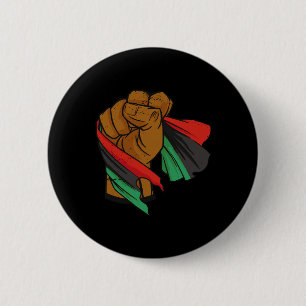 Badge Rond 5 Cm Drapeau de libération noire Junetdix Union panafri