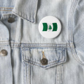 Badge Rond 5 Cm Drapeau de l'Île Norfolk Bouton (En situation)