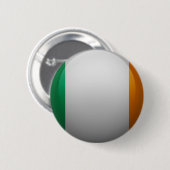 Badge Rond 5 Cm Drapeau de l'Irlande (Devant & derrière)