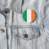 Badge Rond 5 Cm Drapeau de l'Irlande (En situation)