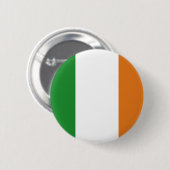 Badge Rond 5 Cm Drapeau de l'Irlande (Devant & derrière)
