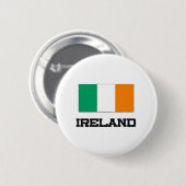 Badge Rond 5 Cm Drapeau de l'Irlande (Devant & derrière)