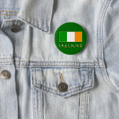 Badge Rond 5 Cm Drapeau de l'Irlande (En situation)